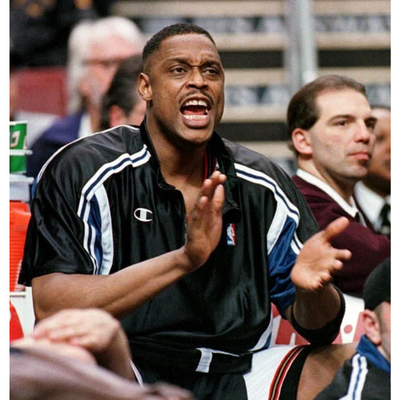 RICK MAHORN SIGNED AUTOGRAPHED Baseball PISTONS HAWKS - Picture 5 of 8